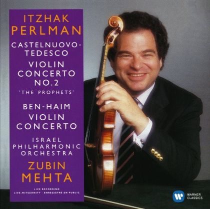 Itzhak Perlman - Castelnuovo-Tedesco & Bel-Haim - Violin Concerto [ CD ]