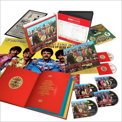 Beatles - Sgt. Pepper's Lonely Hearts Club Band (50th Anniversary Edition Deluxe Box Set) (4CD with Blu-Ray & DVD) [ CD ]