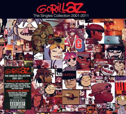 Gorillaz - The Singles Collection 2001-2011 (CD with DVD)