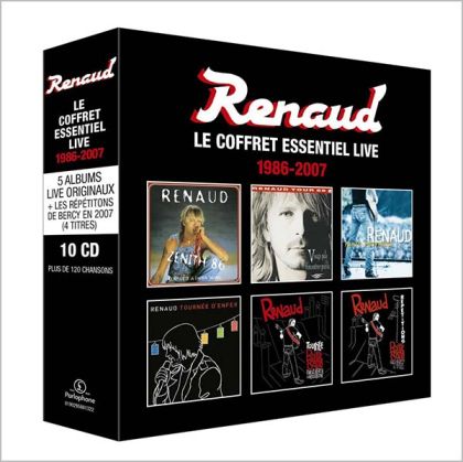 Renaud - Le Coffret Essentiel Live 1986-2007 (10CD Box Set) [ CD ]