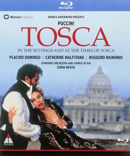 Orchestra Sinfonica di Roma della RAI, Zubin Mehta - Puccini: Tosca (Live opera film "In The Settings And The Time Of Tosca) (Blu-Ray)