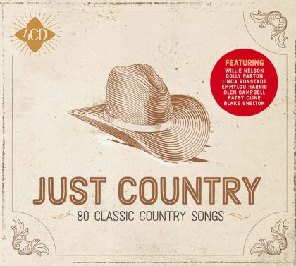 Just Country: 80 Classic Country Songs - Various Artists (4CD)