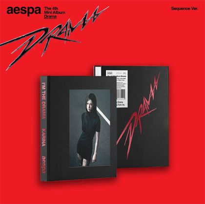 aespa - Drama - The 4th Mini Album (Sequence Version - Random Member) (CD)