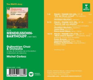 Mendelssohn, F. - Psalms 42, 95 & 115 [ CD ]