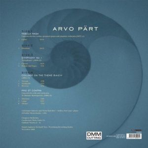 Arvo Part: Tabula Rasa, Symphony No.1, Collage On The Theme Bach, Pro Et Conta - Various Artists (2 x Vinyl) [ LP ]