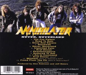 Annihilator - Never, Neverland (Reissue) [ CD ]