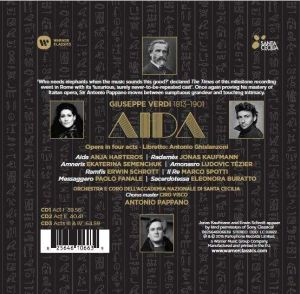 Antonio Pappano, Orchestra dell'Accademia Nazionale di Santa Cecilia - Verdi: Aida (Hardcover Digibook Deluxe) (3CD)