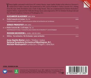 Prokofiev, Glazunov, Shchedrin - Russian Violin Concertos [ CD ]