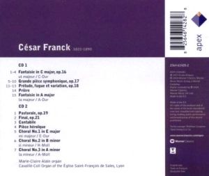 Marie-Claire Alain - Franck: Organ Works (2CD)