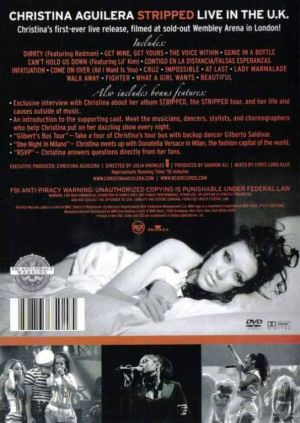 Christina Aguilera - Stripped: Live In The UK (DVD-Video)