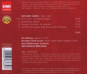Grieg, E. - Peer Gynt, Orchestral Works [ CD ]