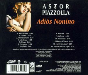 Astor Piazzolla - Adios Nonino [ CD ]