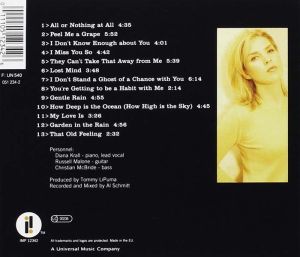 Diana Krall - Love Scenes [ CD ]