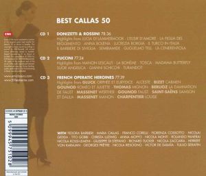 Maria Callas - 50 Best Callas (3CD) [ CD ]