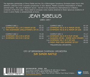 Simon Rattle, City of Birmingham Symphony Orchestra - Sibelius: Complete Symphonies (4CD) [ CD ]