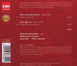 Bruch, M. & Mendelssohn, F. - Violin Concertos [ CD ]