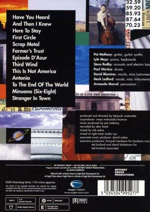 Pat Metheny Group - We Live Here - Live In Japan (DVD-Video)