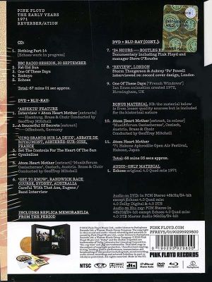 Pink Floyd - The Early Years 1971 Reverber/ation (Blu-Ray with DVD & CD) [ BLU-RAY ]