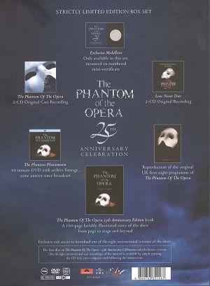 Andrew Lloyd Webber - The Phantom Of The Opera (25th Anniversary Box Set) (4CD with DVD) 