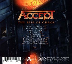 Accept - The Rise Of Chaos (Limited Digisleeve) [ CD ]