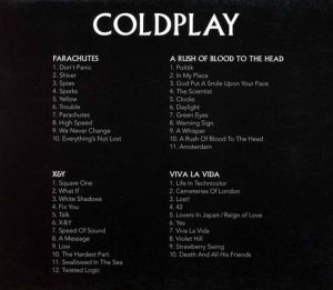 Coldplay - 4 CD Catalogue Set (4CD)