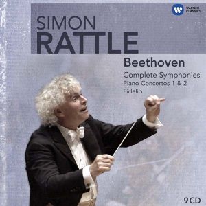 Simon Rattle - Beethoven: Complete Symphonies, Piano Concerto 1&2, Fidelio (Limited Edition) (9CD box set) [ CD ]