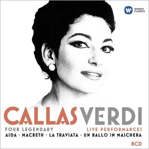 Maria Callas - Verdi: Live - Aida, Macbeth, La Traviata, Un Ballo In Maschera (8CD box)