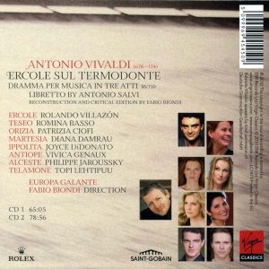 Fabio Biondi & Europa Galante - Vivaldi: Ercole Sul Termodonte (2CD) [ CD ]