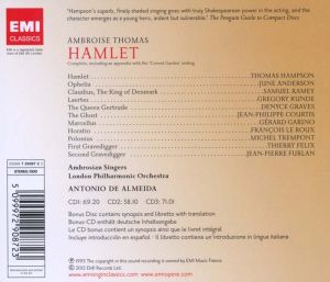 Antonio De Almeida, London Philharmonic Orchestra - Ambroise Thomas: Hamlet (4CD box)