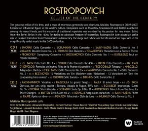 Mstislav Rostropovich - Cellist Of The Century (3CD)