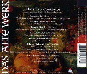 Il Giardino Armonico, Giovanni Antonini - Christmas Concertos (Corelli, Manfredini, Torelli, Vivaldi) [ CD ]