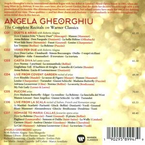 Angela Gheorghiu - The Complete Recitals On Warner Classics (7CD box)