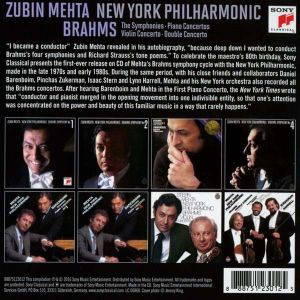 Brahms, J. - Zubin Mehta Conducts Brahms (The Symphonies, Piano Concertos, Violin Concerto & Double Concerto) (8CD Box) [ CD ]