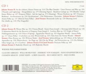 Best of New Year's Concert - Wiener Philharmoniker, Herbert von Karajan, Lorin Maazel, Claudio Abbado (2CD) [ CD ]