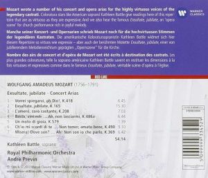 Andre Previn - Mozart: Exsultate, Jubilate, Concert Arias [ CD ]