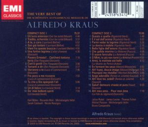 Alfredo Kraus - The Very Best Of Alfredo Kraus (2CD) [ CD ]