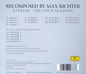 Daniel Hope, Max Richter - Vivaldi, The Four Seasons: Recomposed By Max Richter [ CD ]