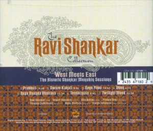 Ravi Shankar & Yehudi Menuhin - West Meets East: The Historic Shankar/Menuhin Sessions [ CD ]