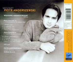 Piotr Anderszewski - Mozart: Piano Concertos No.21 & 24 [ CD ]