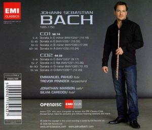 Bach, J. S. - Complete Flute Sonatas (2CD) [ CD ]
