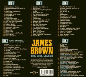 James Brown - The Soul Legend (5CD) [ CD ]