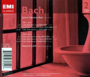 Heinrich Schiff - Bach: Cello Suites (2CD) [ CD ]