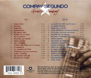 Compay Segundo - Gracias Compay (The Definitive Collection) (2CD) [ CD ]