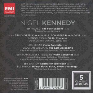 Nigel Kennedy - 5 Classic Albums (5CD Box Set) [ CD ]