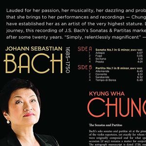 Kyung-Wha Chung - Bach: Violin Sonatas & Partitas (3 x Vinyl)