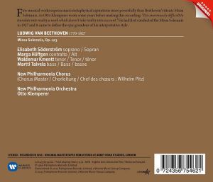Beethoven, L. Van - Missa Solemnis [ CD ]