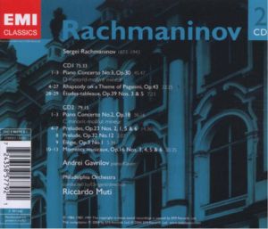 Rachmaninov, S. - Piano Concertos 2 & 3, Rhapsody On A Theme Of Paganini (2CD) [ CD ]