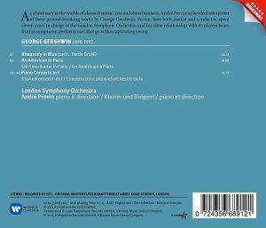 Gershwin, G. - Rhapsody In Blue, Concerto In F, An American In Paris [ CD ]