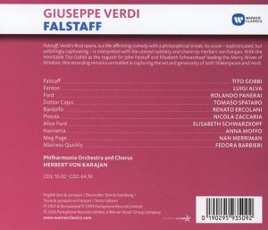 Herbert von Karajan, Philharmonia Orchestra - Verdi: Falstaff (2CD)