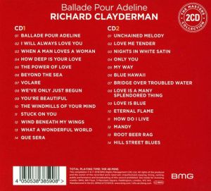 Richard Clayderman - Ballade Pour Adeline (The Masters Collection) (2CD)